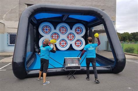 Inflatable Combi Sport Arena Ips Rental Bubble Football Milano