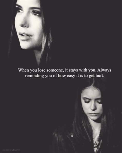 I felt like elena from vampire diaries. the vampire diaries quotes on Tumblr