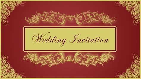 How To Design Wedding Invitation Card Front Page In