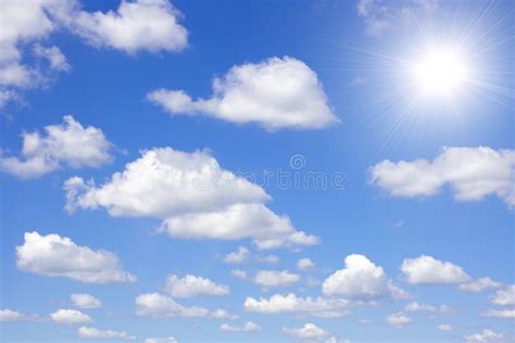 Blue Cloudy Sky Stock Photo Image Of Environment Nature 14637820