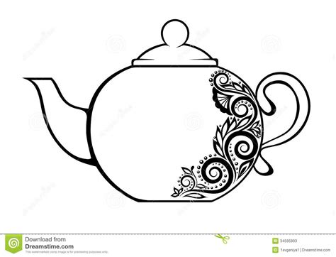 Free Tea Pot Clip Art Black And White Download Free Tea Pot Clip Art