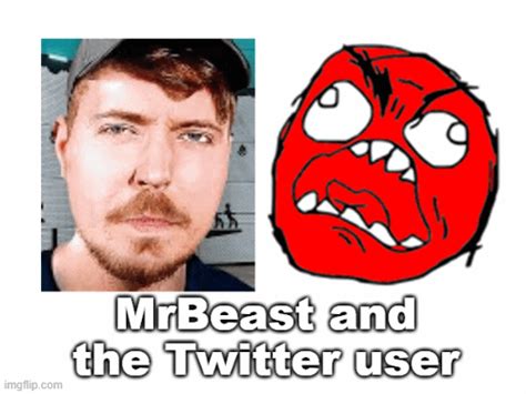 Mrbeast And The Twitter User Imgflip