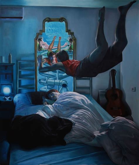 The Search Artist Depicts Surreal Dreams And Nightmares In Paintings
