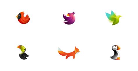 Awesome Animal Logos By Ivan Bobrov Bsomultimedia English