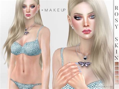 Pralinesims PS Rosy Skin The Sims4 Sims Mods Skin So Soft Sims 4