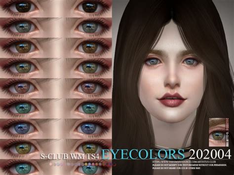 The Sims Resource S Club Wm Ts4 Eyecolors 201802