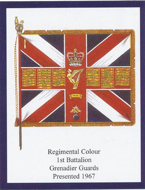 Pin By Chris G On British Regimental Colours Grenadier Guards