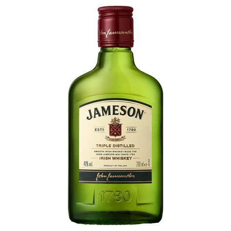 Jameson Triple Distilled Irish Whiskey 200ml Bb Foodservice