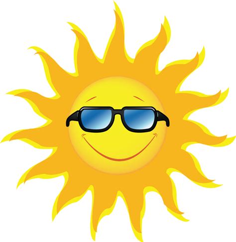Sun With Sunglasses Clipart Free 10 Free Cliparts Download Images On