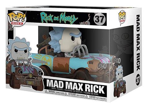 Pop Rides Rick And Morty Tv Series Mad Max Vehicle And Mad Max Ri