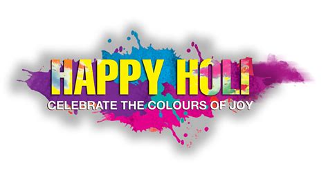 Happy Holi Text Png Download For Picsart And Photoshop 2020 [ Full Hd ]
