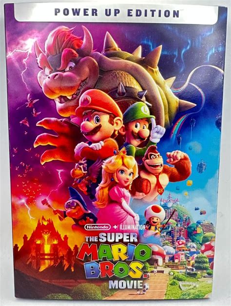 The Super Mario Bros Movie Dvd Power Up Grelly Usa
