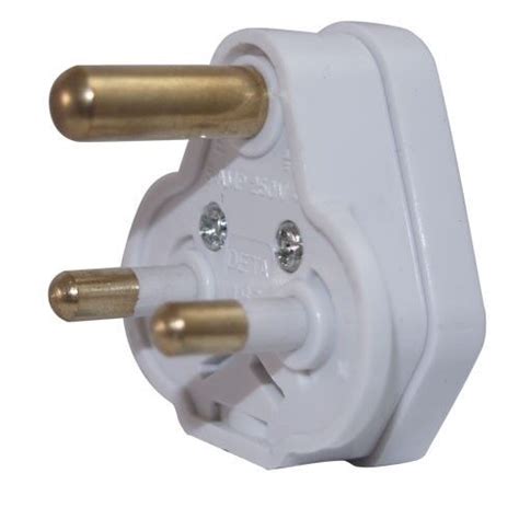 New Round 3 Pin Electrical Plug 5 Amp Bs546 Ebay