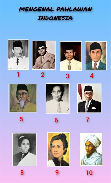 Detail Gambar Pahlawan Nasional Indonesia Beserta Namanya Koleksi Nomer 21