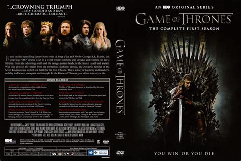 Game Of Thrones Season 1 R1 Dvd Cover Dvdcovercom