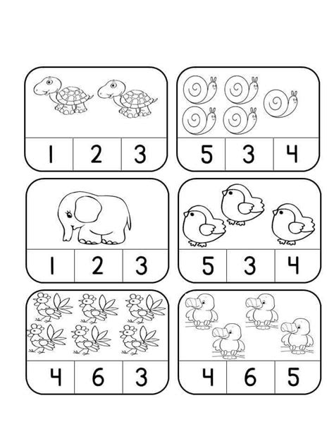 20 Counting Worksheets Preschool Printable Worksheet Template In 2020