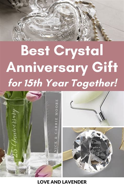 33 Crystal Gifts That Sparkle For A 15th Year Anniversary Love