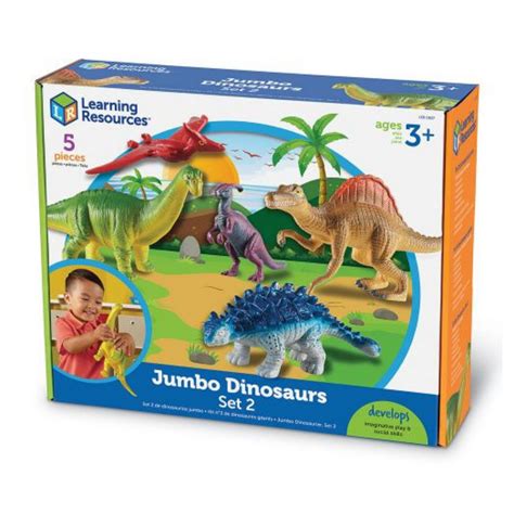 Learning Resources Jumbo Dinosaurs Set 2 Dinosaur Toys Online