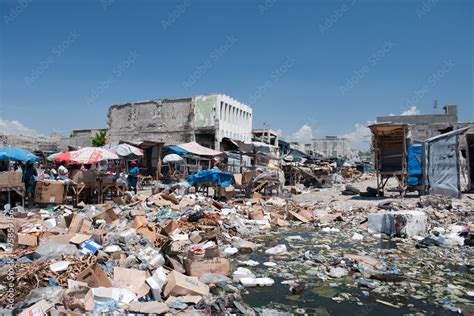Downtown Port Au Prince Haiti Stock Foto Adobe Stock