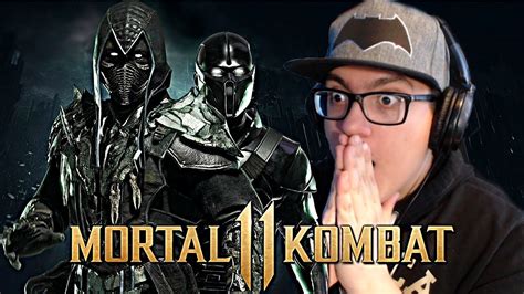 Mortal Kombat 11 Noob Saibot Reveal Trailer Reaction Youtube