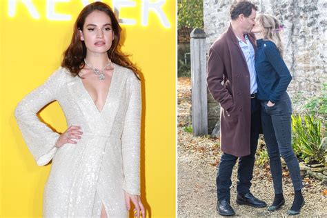 Lily James Shouldnt Have To Run Into Hiding Over Dominic West Affair