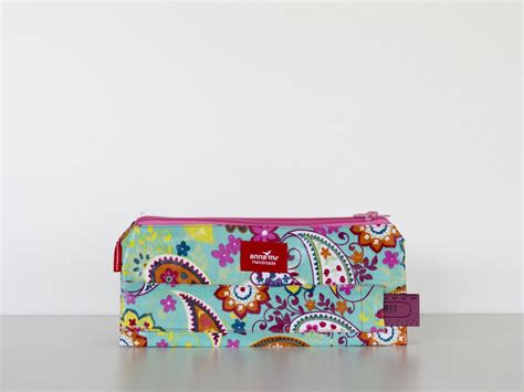 Double Pencil Case Paisley Pencil Case Pattern By Annamehandmade Pencil