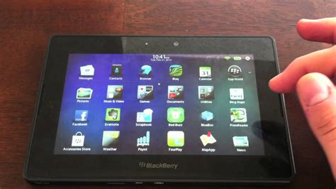 blackberry playbook os 2 walkthrough youtube