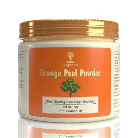 Orange Peel Powder Indus Organics