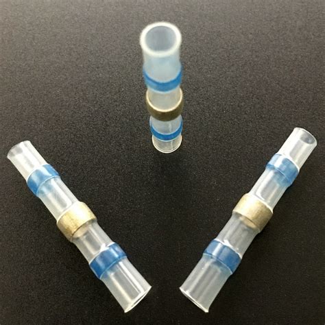 Blue Color Waterproof Heat Shrink Solder Sleeve Seal Wire Splice Butt