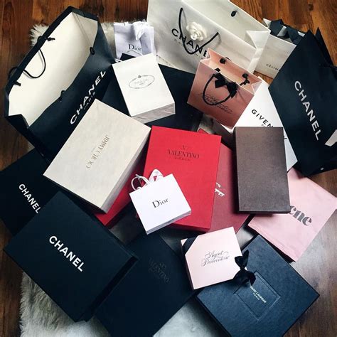 Luxury Designer Shopping Bags