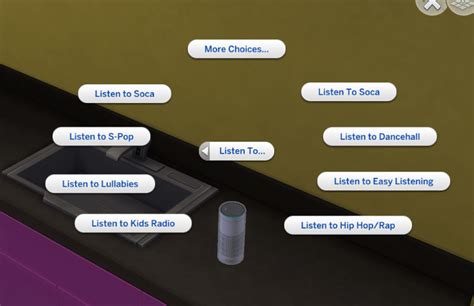 Amazon Echo Functional Alexa Speaker The Sims 4 Catalog Sims 4