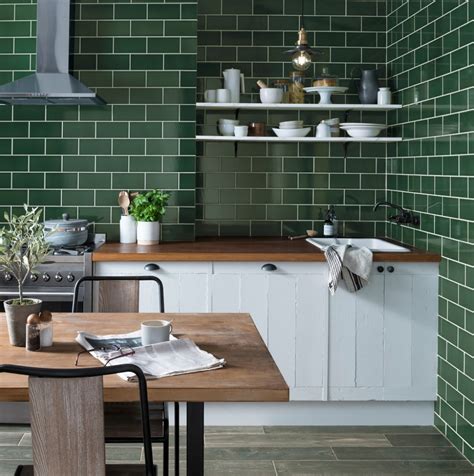 Find the latest and the greatest wall tiles at tile factory outlet, sydney, nsw and save thousands. These are great bold tiles. | Green tile, Kitchen tiles ...