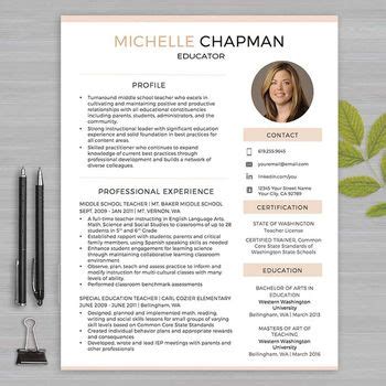 The personal profile is your opportunity to share, in your own words, the experiences and attributes you bring as a prospective teacher candidate in the ubc bachelor of what you tell us in your personal profile will help the faculty of education determine whether you will flourish in the program. TEACHER RESUME Template with Photo For MS Word ...