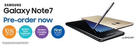 Samsung galaxy note 8 preorder. Samsung Galaxy Note 7 Malaysian Pre-Orders Begin 8 August ...