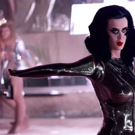Still Of Katy Perry As Lucifer In The Tv Show The Stable Diffusion