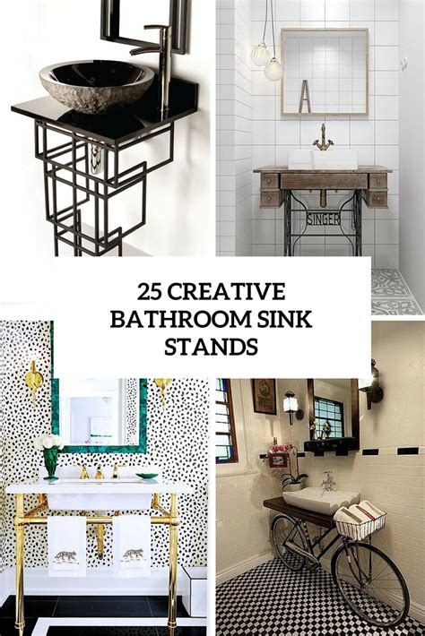 Check spelling or type a new query. 25 Cool And Creative Sink Stands For Any Bathroom - DigsDigs