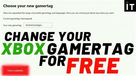 How To Change Xbox One Gamertag For Free Easy Method Youtube
