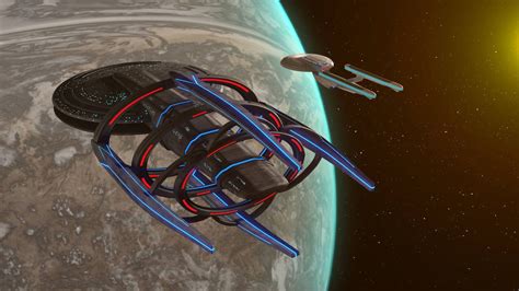 Federation starship for intergalactic travel | Star trek ships