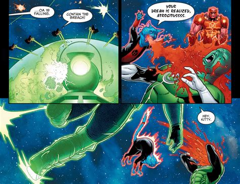 Green Lantern Lobo Kicks Dex Starr Injustice Ii Comicnewbies