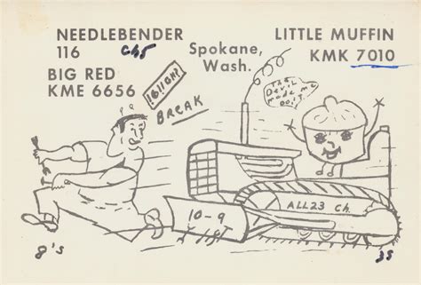 Cb Radio Qsl Cards A 1970s Social Media Craze