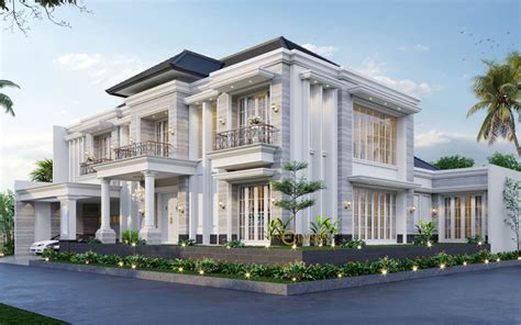 Mrs Hera Classic House 2 Floors Design Jakarta Selatan