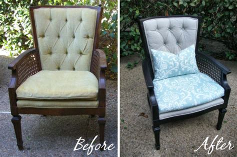 The process of doing this isn't quite hard to follow. Intro To Reupholstering An Occasional Chair With Cane ...