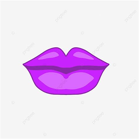 Purple Lips Png Image Bright Purple Lips Bright Lipstick Purple Png