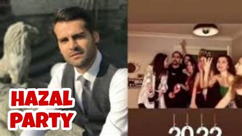 Erkan Meric Came Hazal Subasi Party Both Together Turkish Celebrities