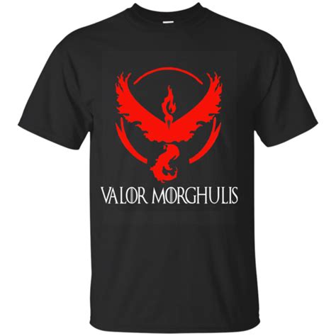 Team Valor - Valor Morghulis - Pokemon Go T-shirts & Hoodies | Tv shirts, Team valor pokemon ...