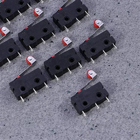 Winomo Mini Micro Limit Switch Roller Lever Arm Spdt Snap Action Lot 10