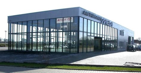 Autohaus Aus Stahl Vom Profi Bauen Sybac Hallenbau