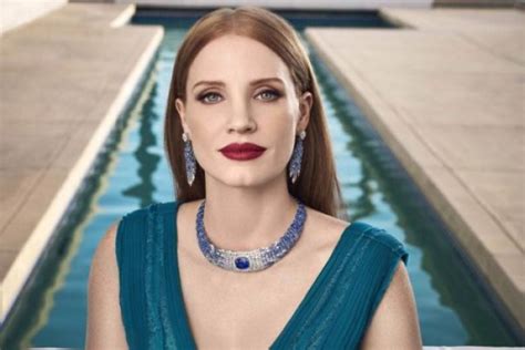 Jessica Chastain Stuns In New Piaget Jewelry Ads Wardrobe Trends