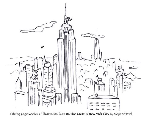 26 best ideas for coloring | New York City Coloring Pages For Kids