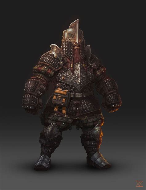 Dwarf Chainmail Armor Con Imágenes Armadura De Fantasía